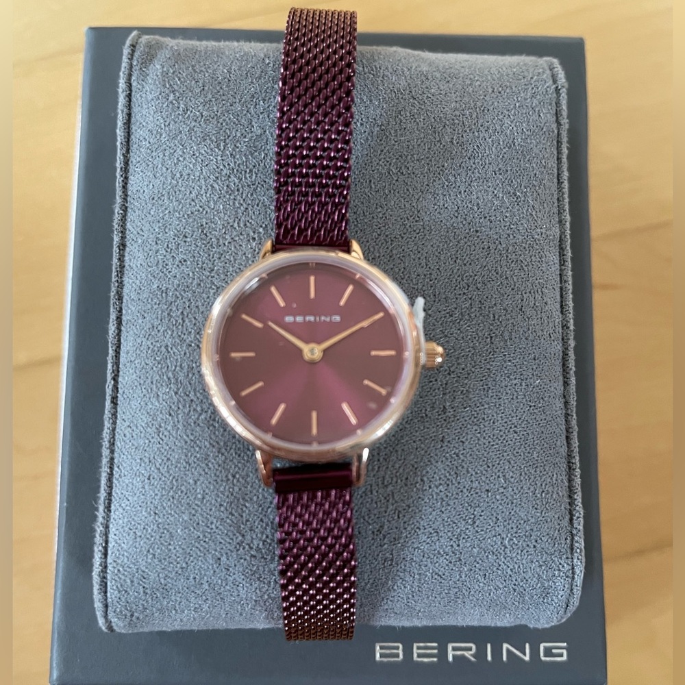 Bering New Watch with tag and original gift box